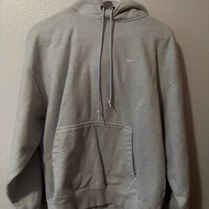 Nike Light Gray Men's Hoodie